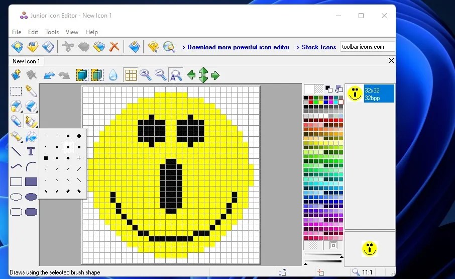 نحوه تنظیم آیکون های دسکتاپ سفارشی ویندوز 11 با Paint 3D و Junior Icon