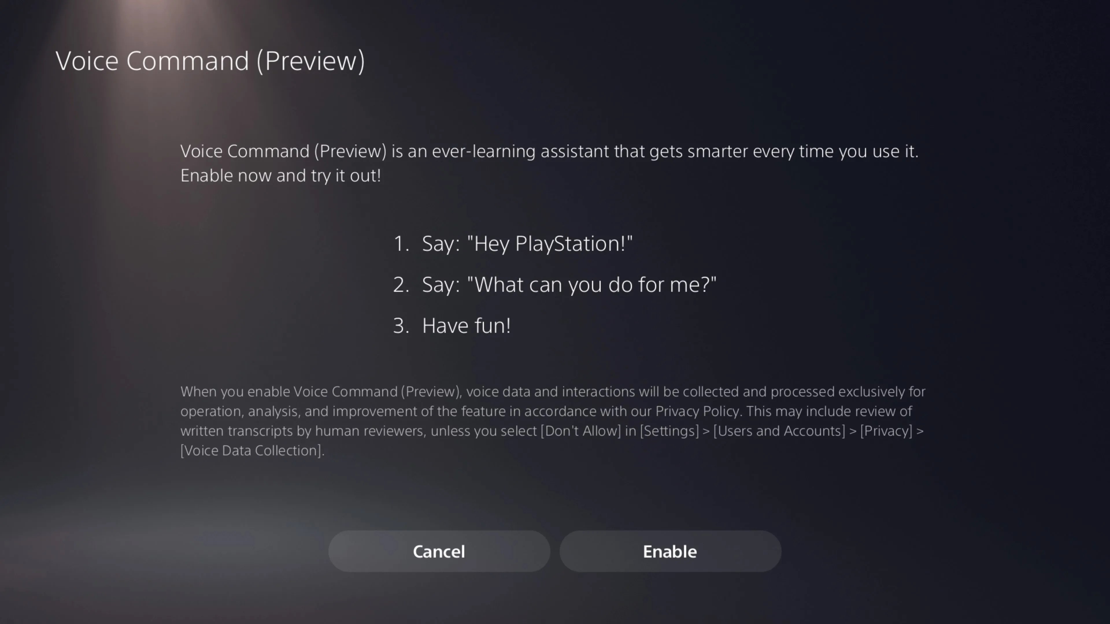 How to Enable Voice Commands on Your PS5