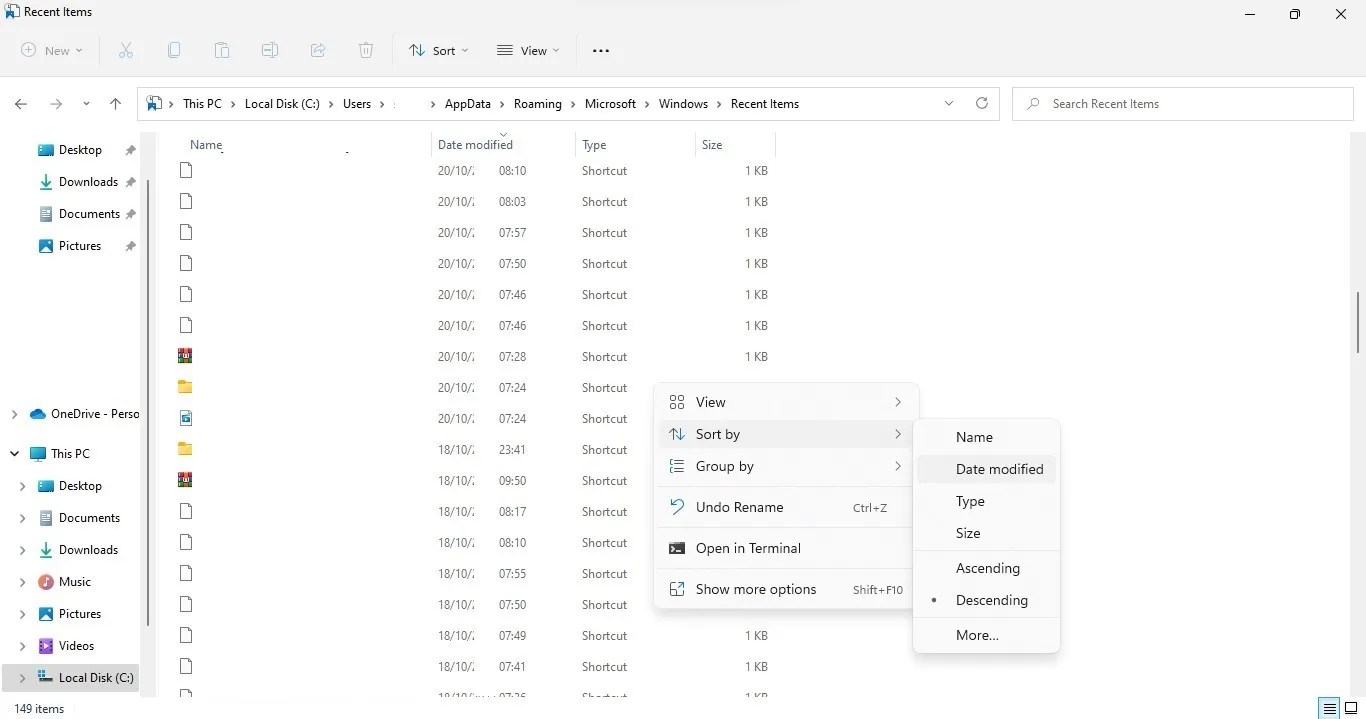 How to See Recently Opened Files on Windows