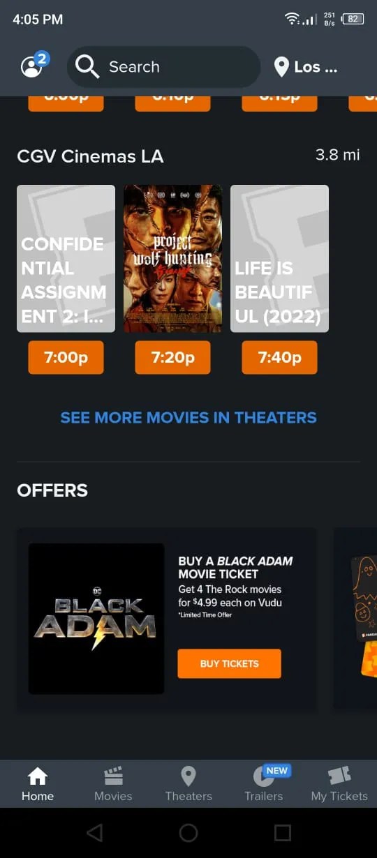 IMDb در مقابل Fandango بهترین برنامه Movie Showtimes برای اندروید کدام