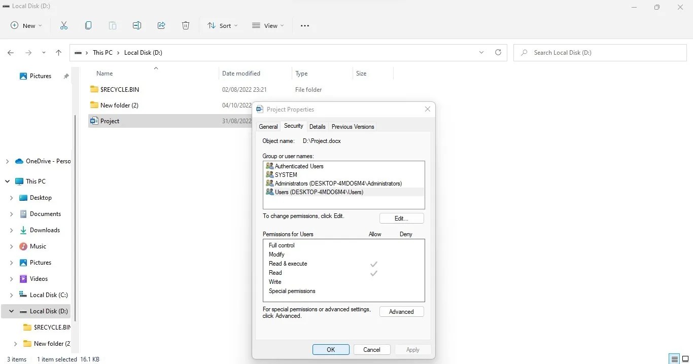 How to Fix Folders Reverting to ReadOnly Mode in Windows 10 and 11