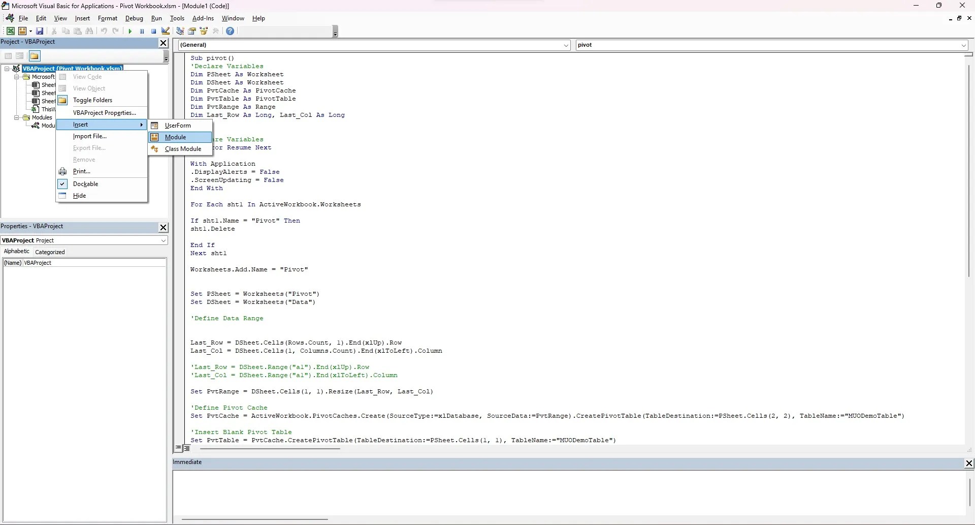 Change Pivot Table Range Automatically Vba at Jeremy Eiland blog
