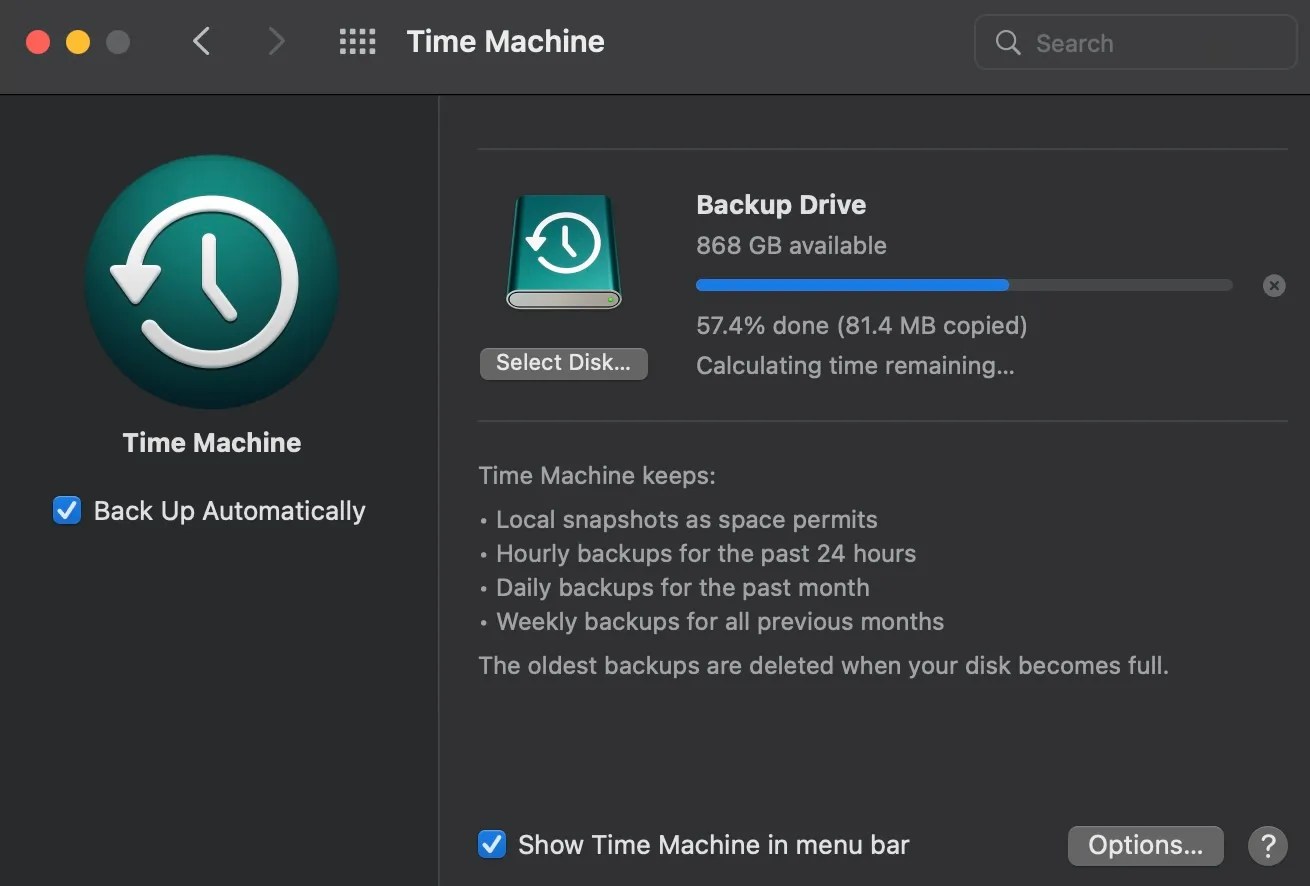 How to Use Time Machine to Back Up Your Mac