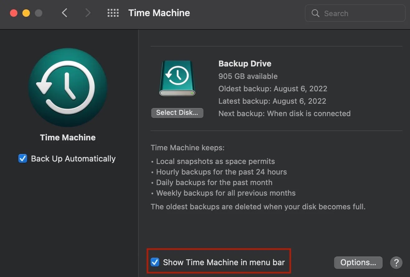 How to Use Time Machine to Back Up Your Mac