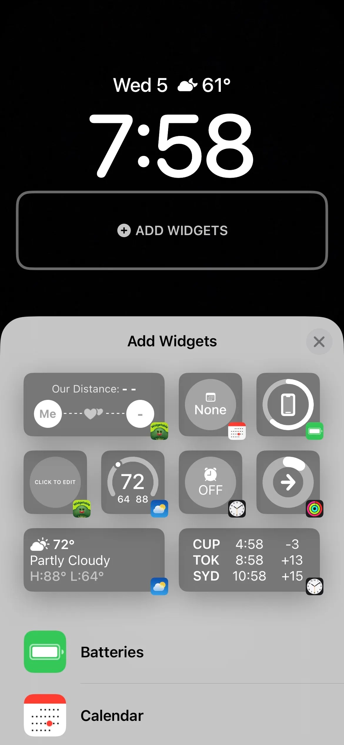 How to Use Widgetable to Set Up Fun Lock Screen Widgets With Your Friends