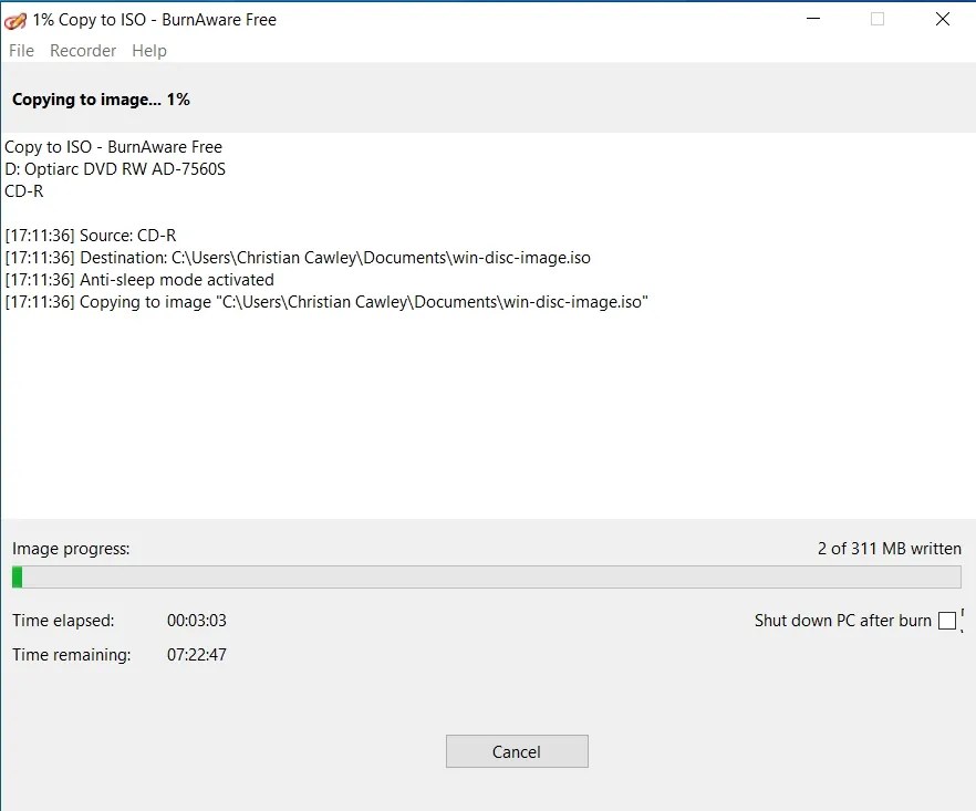 How to Create an ISO File From a CD or DVD on Any Operating System