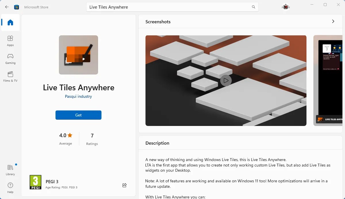 How to Get Windows 10-Style Live Tiles in Windows 11