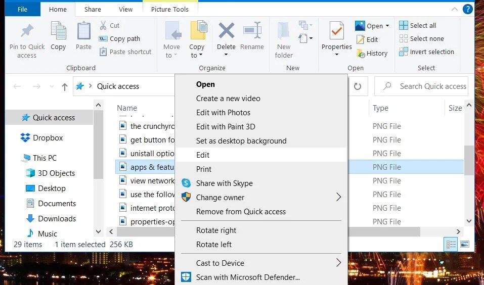 How to Change Which Software Windows 10’s "Edit" Context Menu Option Opens