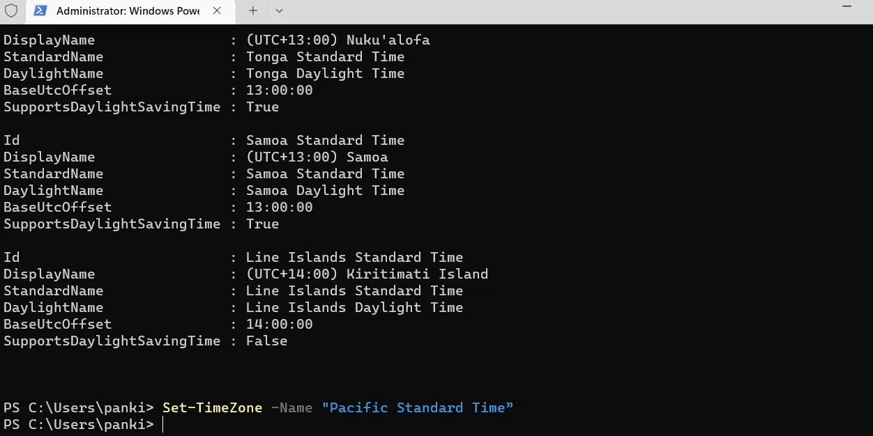 How to Change the Time Zone Settings on Windows