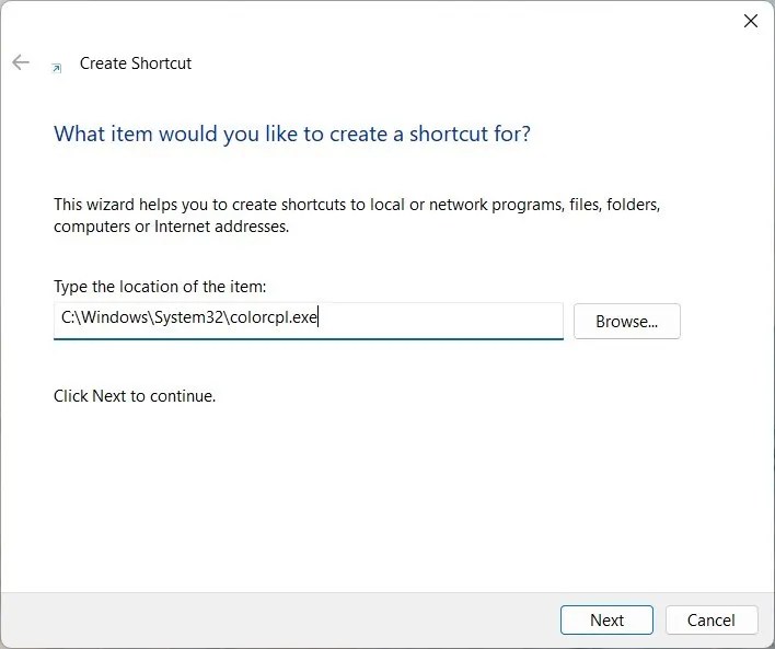 How to Open Color Management in Windows