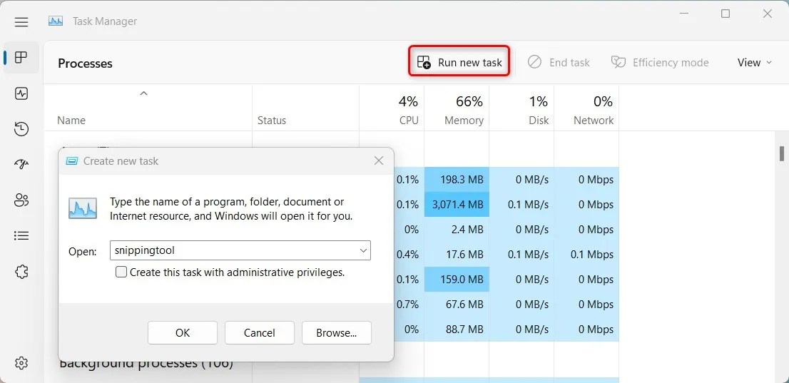 How to Open the Snipping Tool in Windows 11