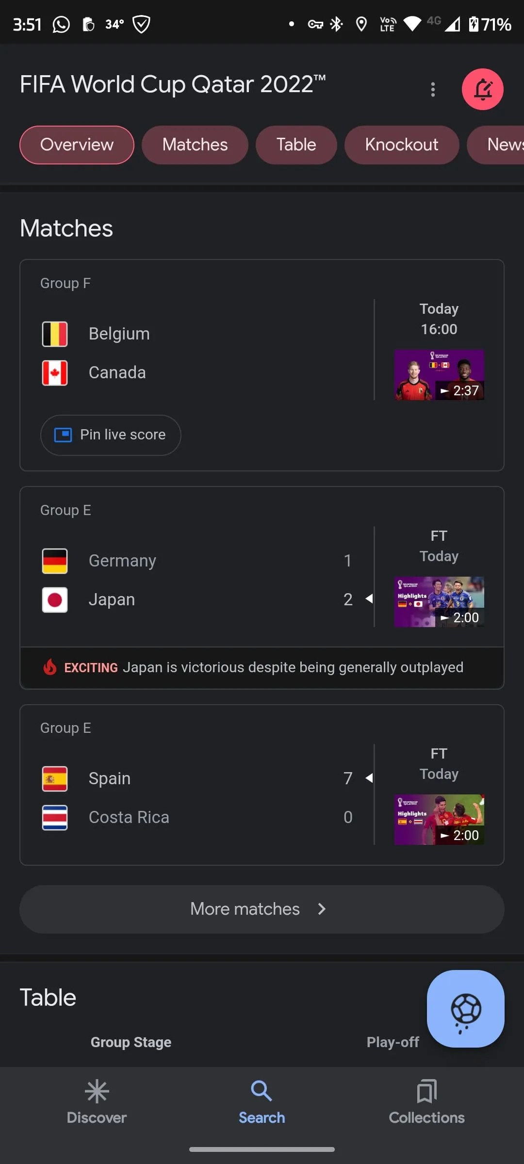 How to Follow the 2022 World Cup With Google on Android