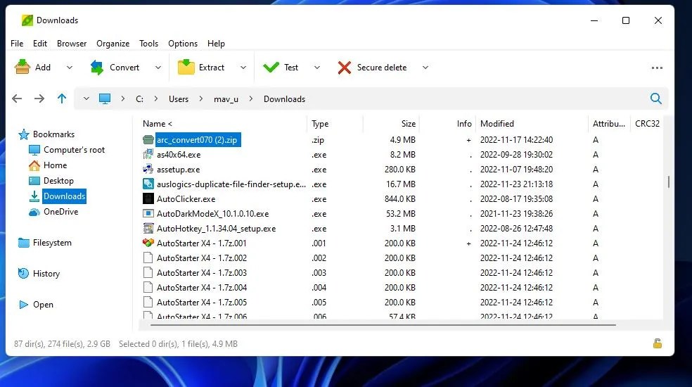 How to Convert ZIP Files to Alternative Archive Formats in Windows 11