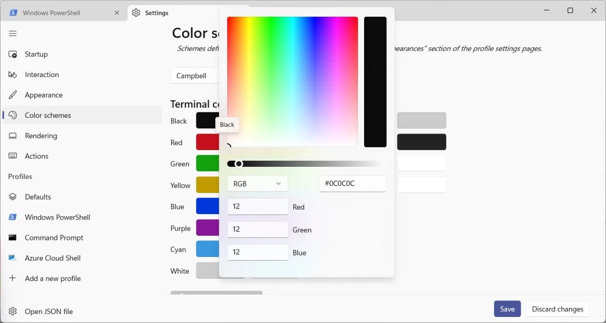 How to Create a Custom Color Scheme for Windows Terminal