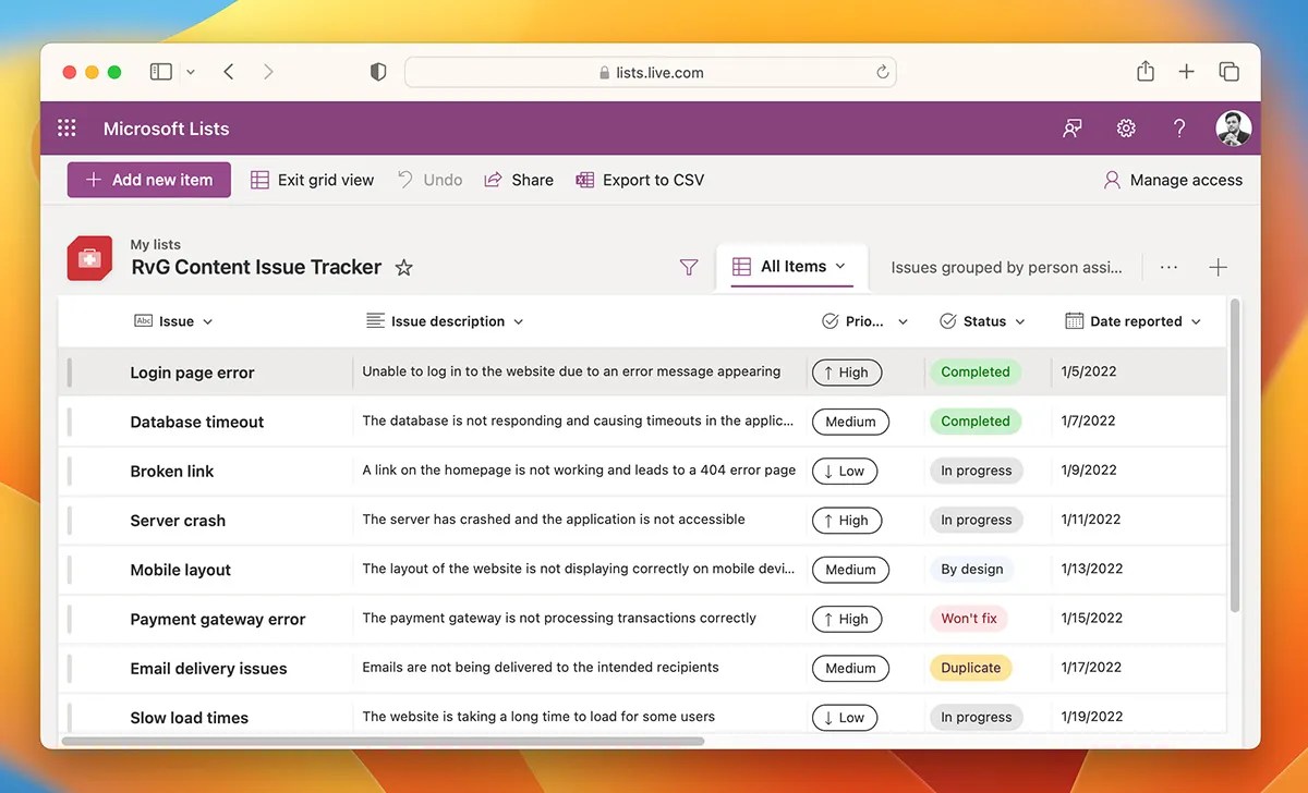 7 Ways to Organize Your Workflow Using Microsoft Lists
