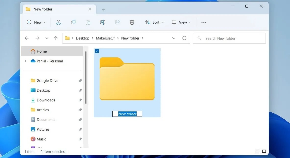 4 Easy Ways to Create a New Folder in Windows 11