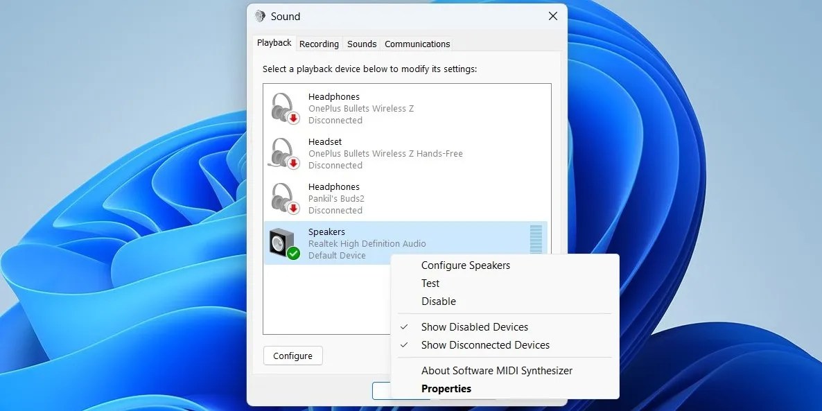 How to Enable or Disable Sound Output Devices in Windows