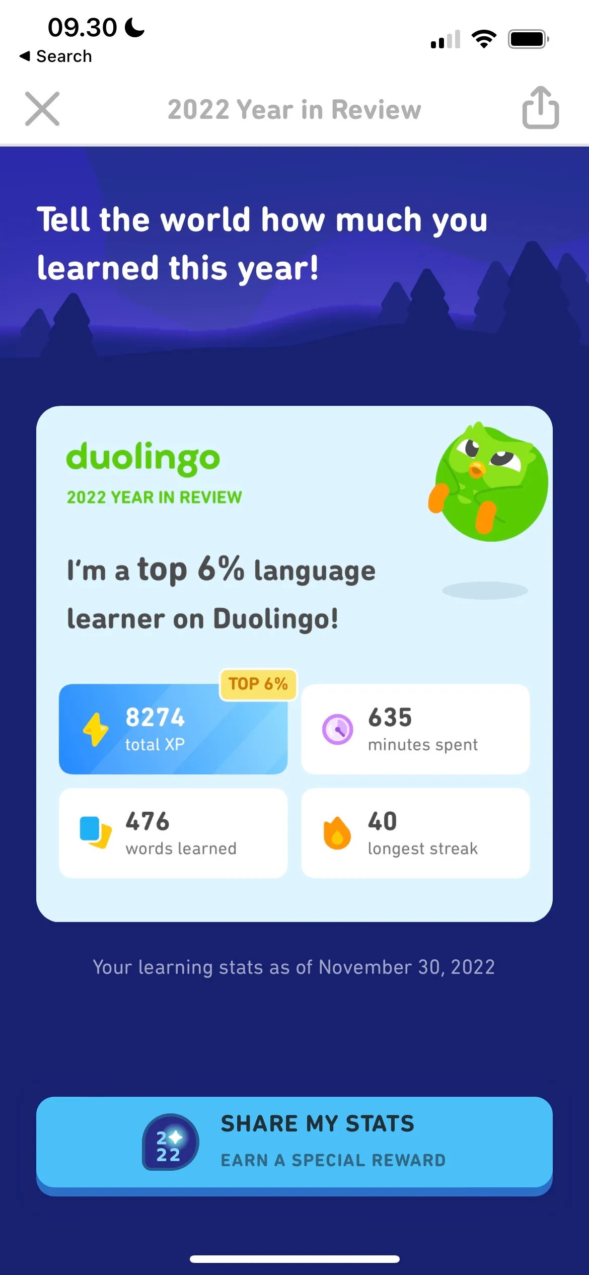 How to Access Your Duolingo Year in Review for 2022