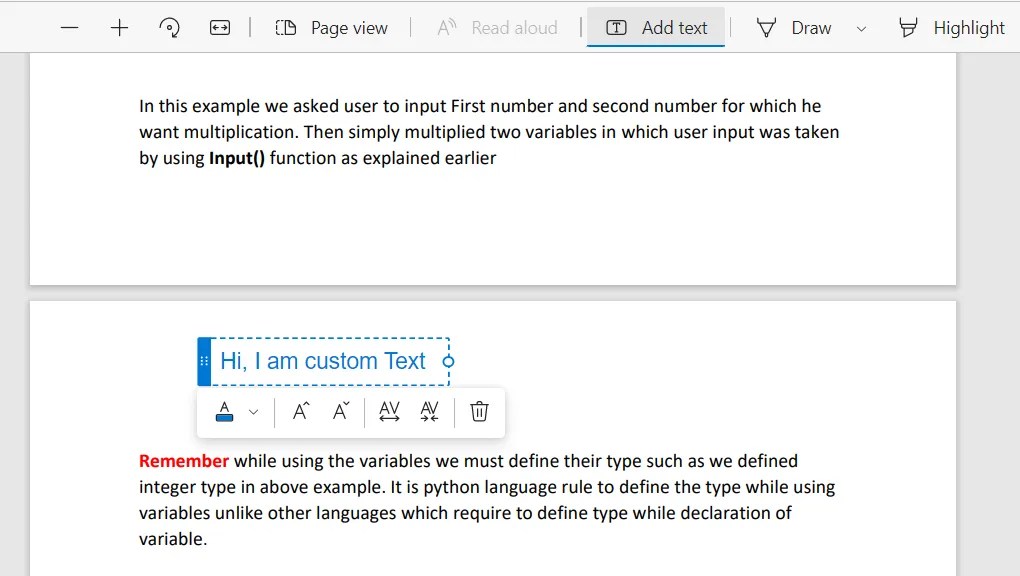 How to Use Microsoft Edge's BuiltIn PDF Editor