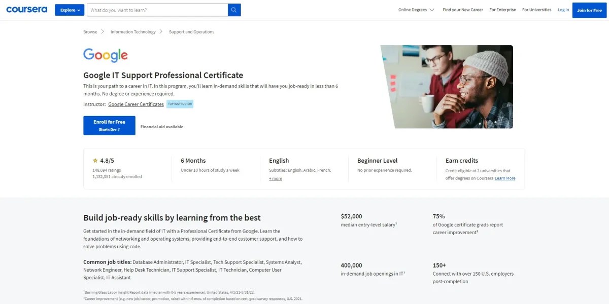 The 9 Best IT Certification Courses for Beginners