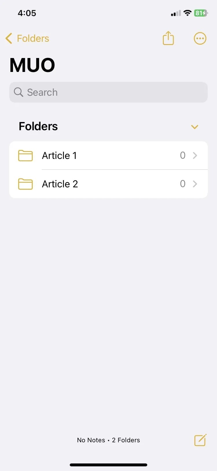 How to Organize Notes on Your iPhone Using Folders