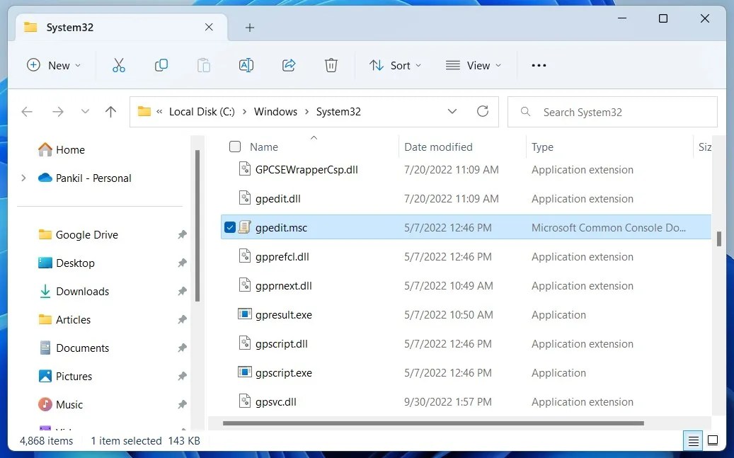 10 Ways to Open the Local Group Policy Editor in Windows 11