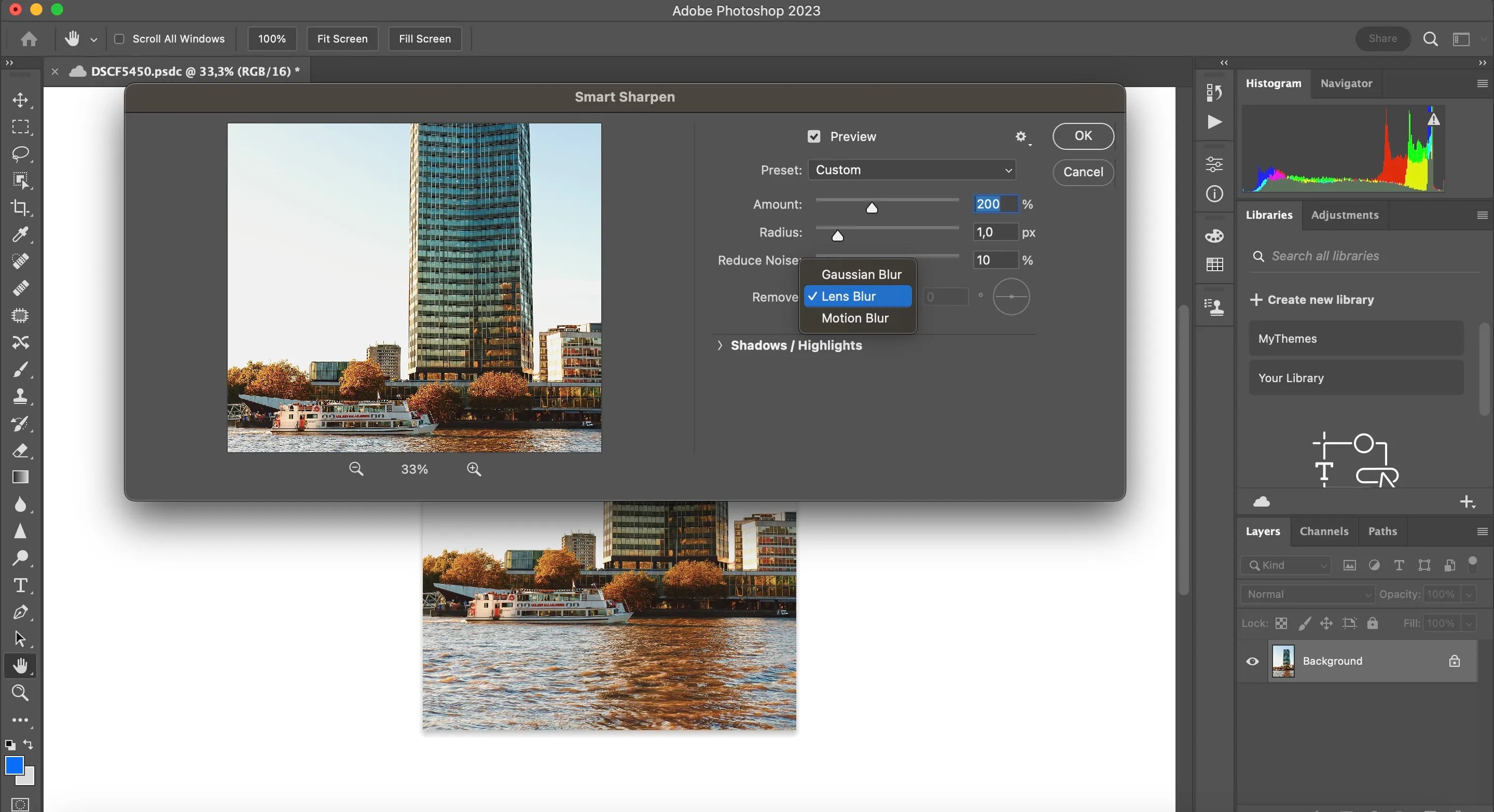 How to Sharpen Your Photos Using Tech Mesy