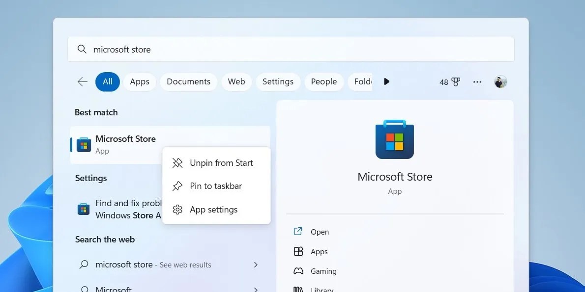 6 Easy Ways to Open the Microsoft Store on Windows