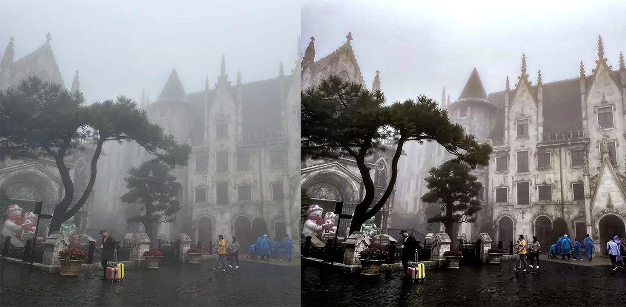 How to Remove Fog and Mist From Your Photos Using