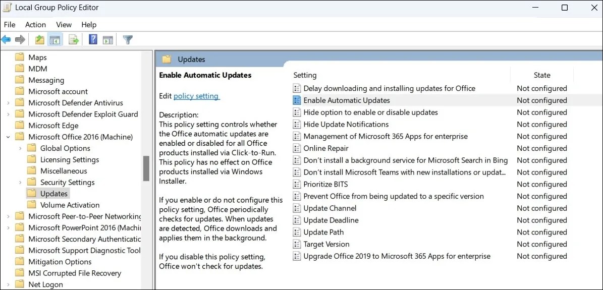 4 Ways to Stop Automatic Office Updates on Windows