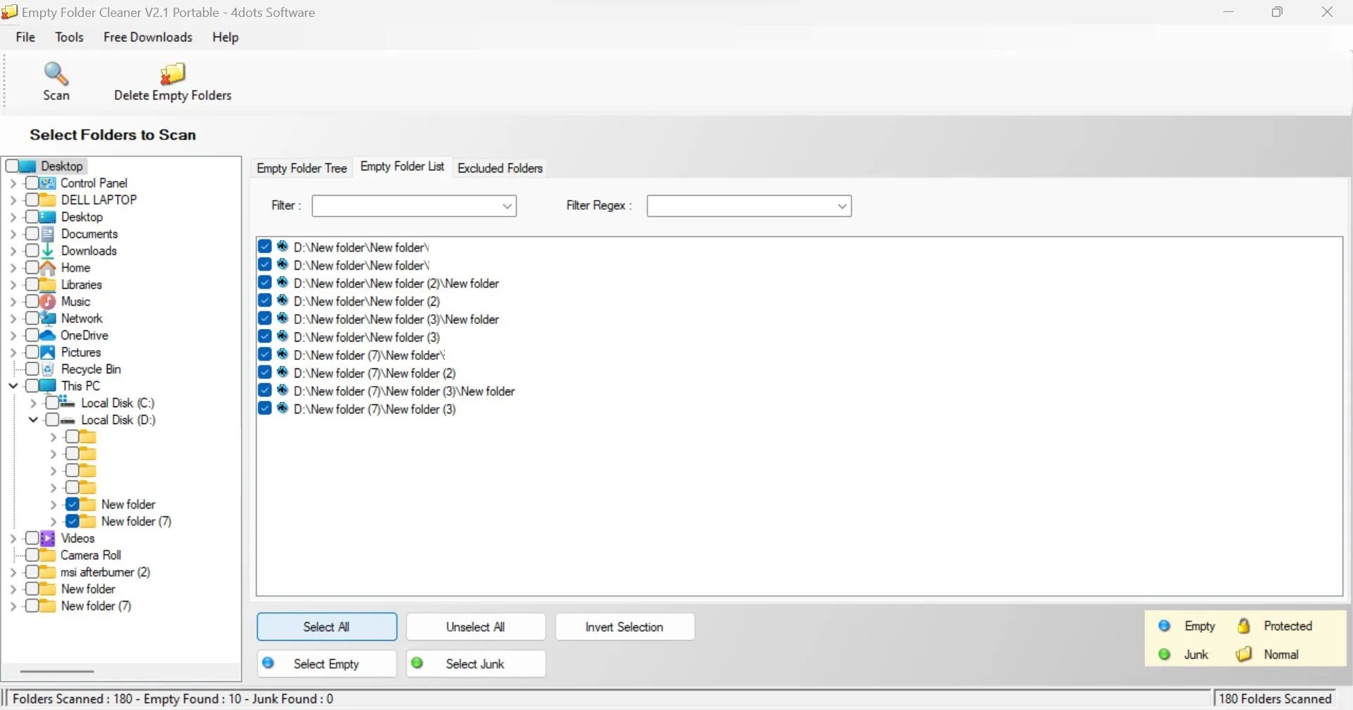 How to Find and Delete Empty Folders on Windows