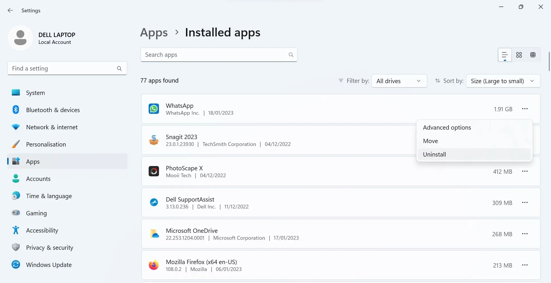 How to See What Is Taking Up Too Much Disk Space on Your Windows PC