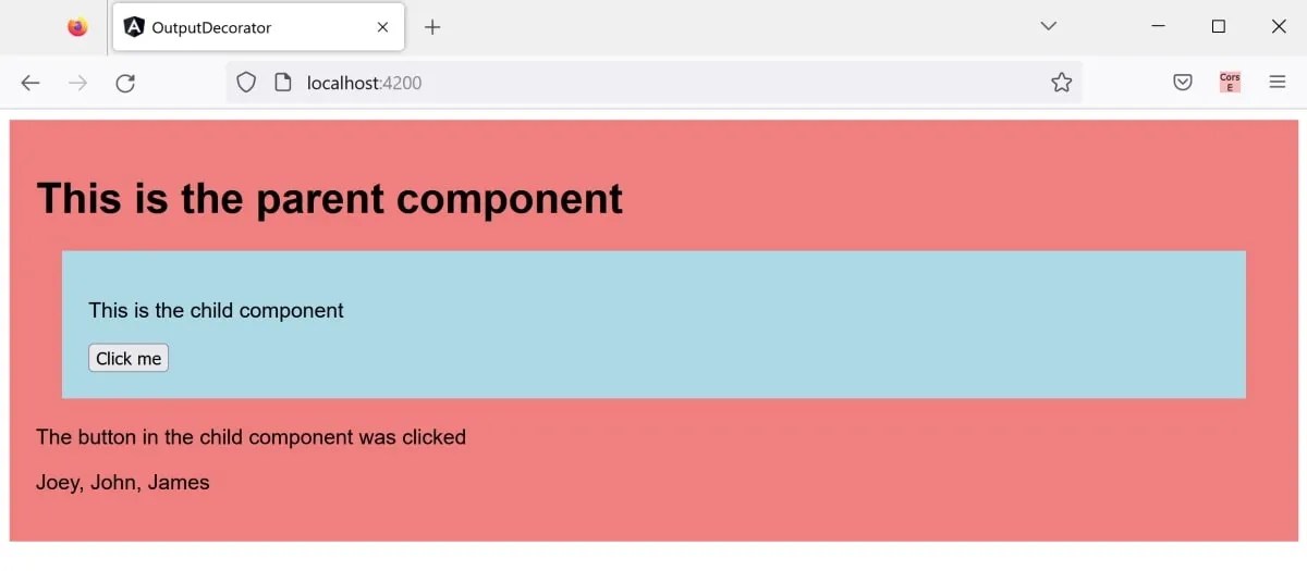 How to Use the Output Decorator in Angular