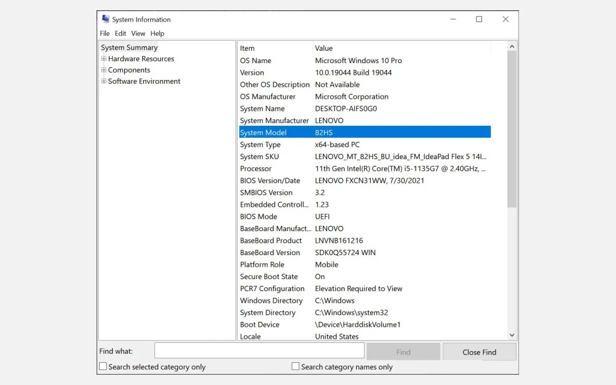 How to Find Your Windows Laptop Model Number