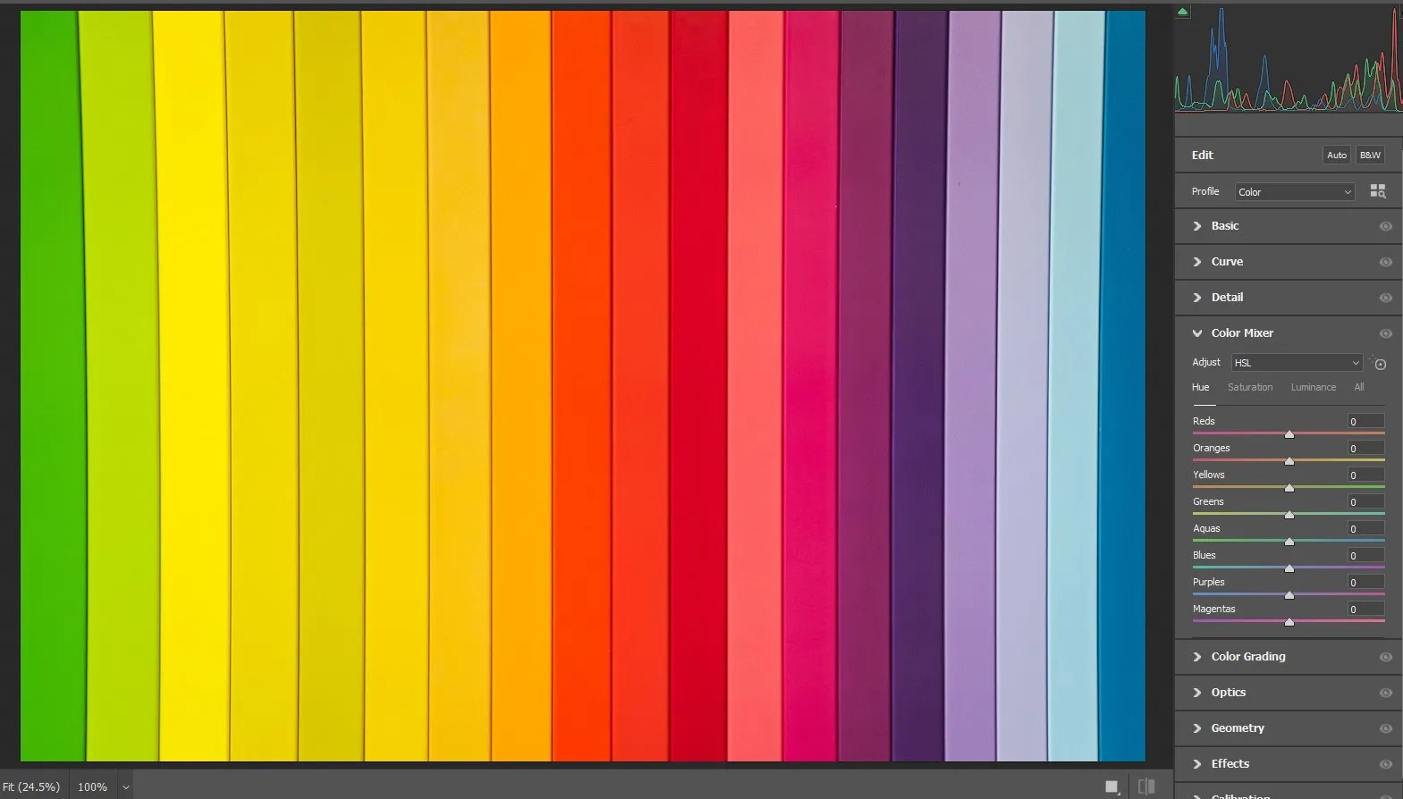 How to Create Dynamic Photos Using the HSL Sliders in Your Photo Editor