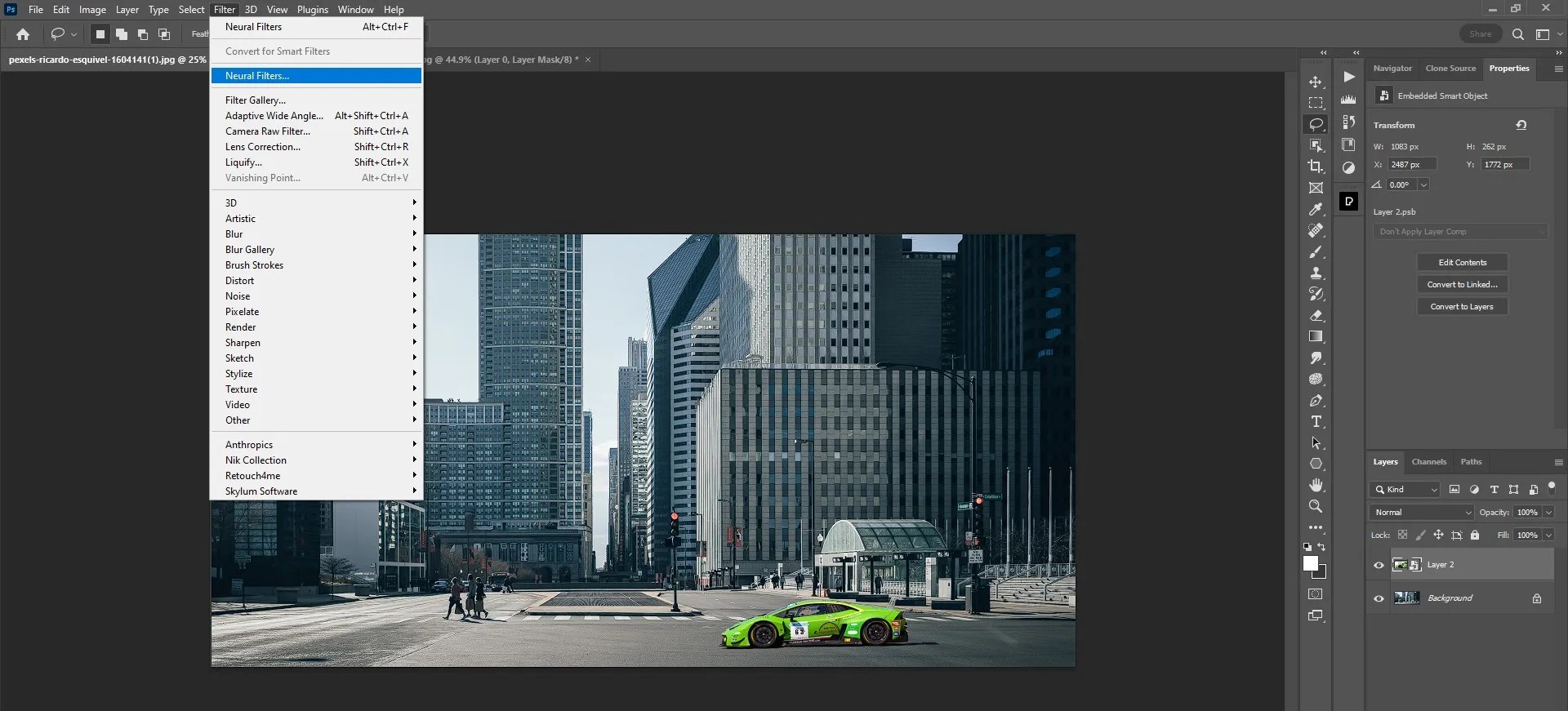 How to Make Realistic Composites Using the Harmonization Neural Filter