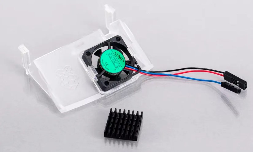 Raspberry Pi 4 Case Fan and Heat Sink