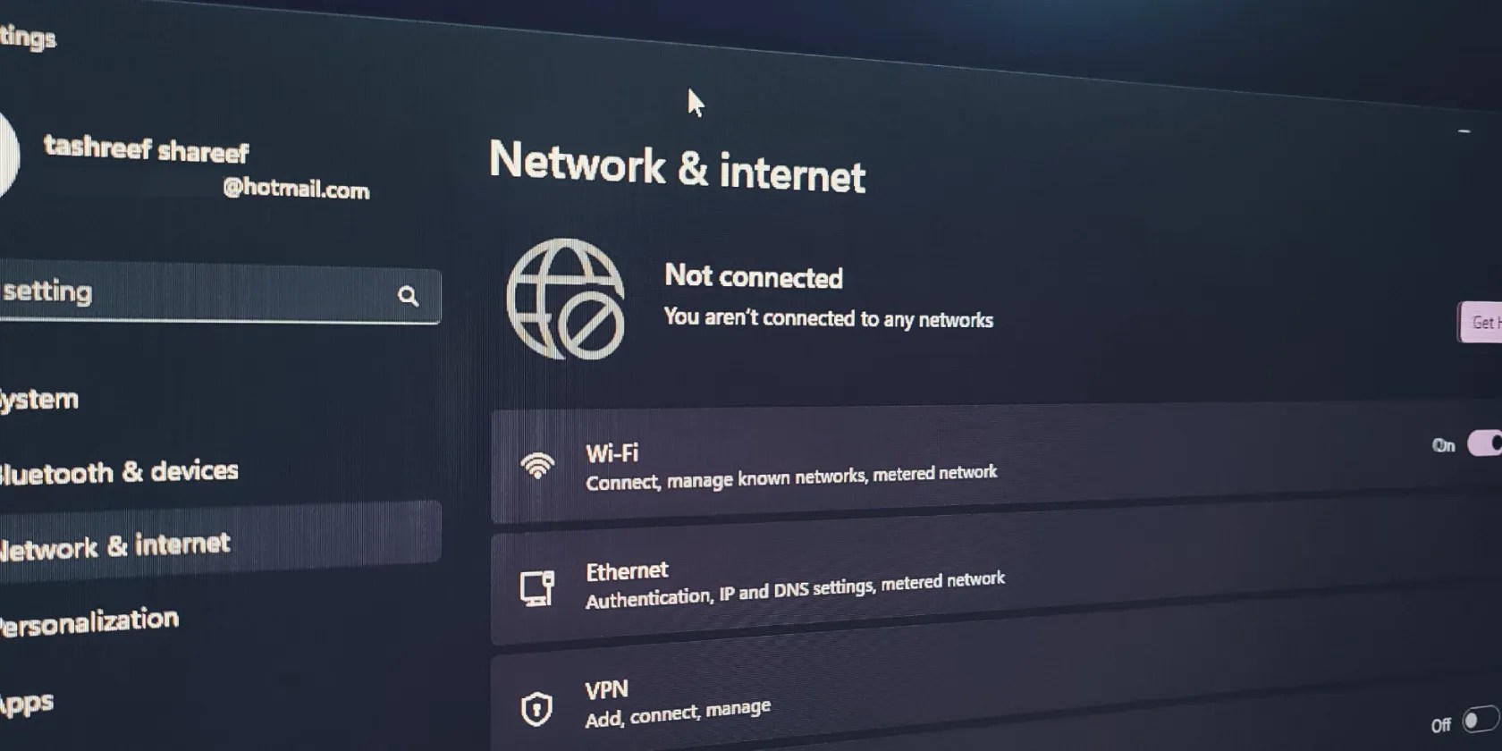 How to Fix "You Are Not Connected to Any Networks" on Windows