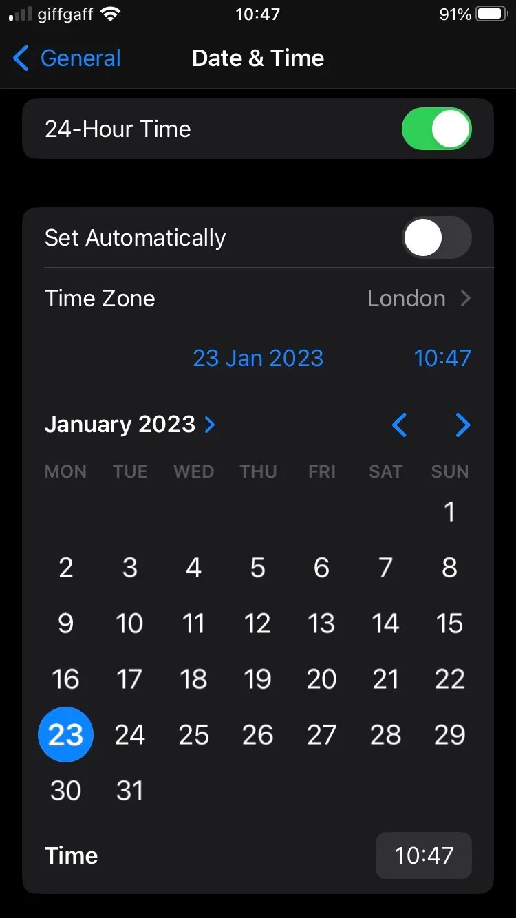 How to Change the Time on Your iPhone