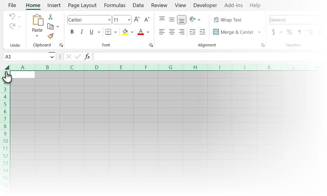 How to Turn Excel Cells Into Squares