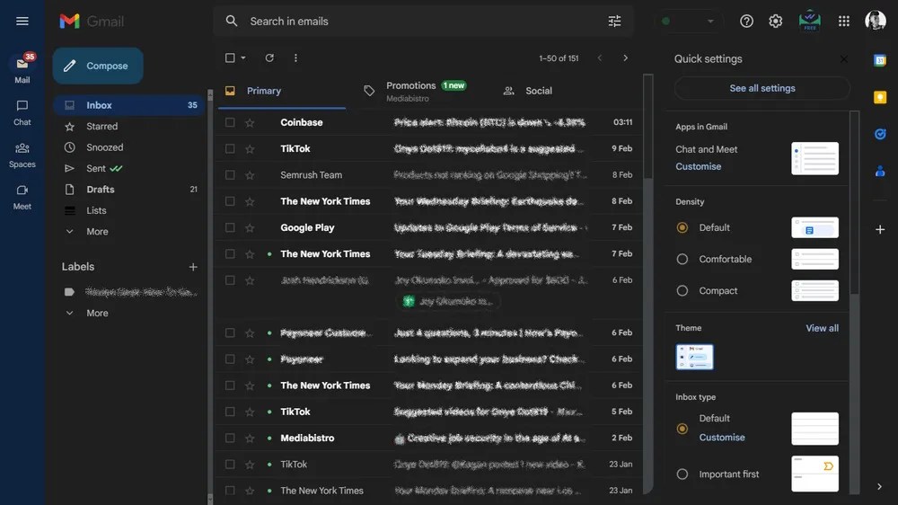 How to Remove Chat and Meet From the Gmail Sidebar