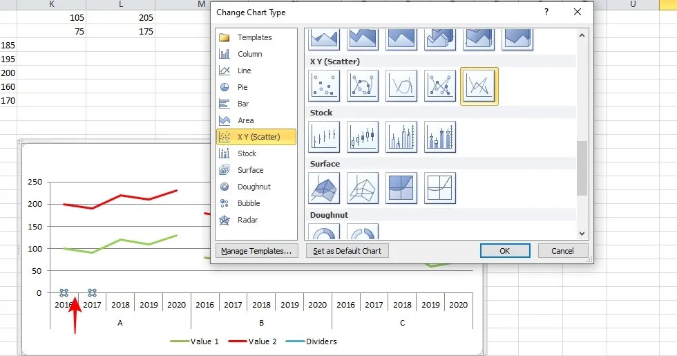 How to Create a Panel Chart in Excel