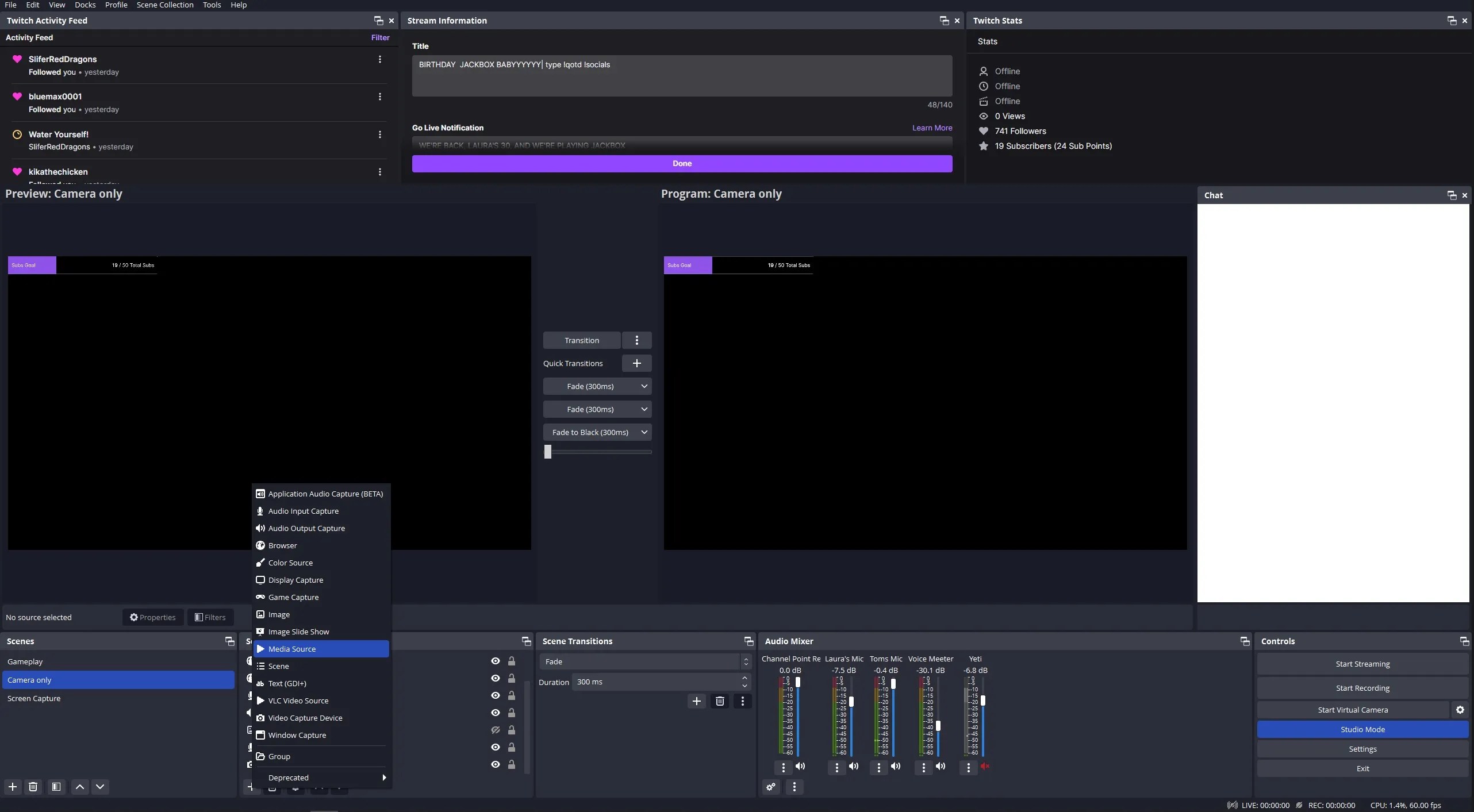 How to Import a Twitch Stream Overlay Into OBS Studio