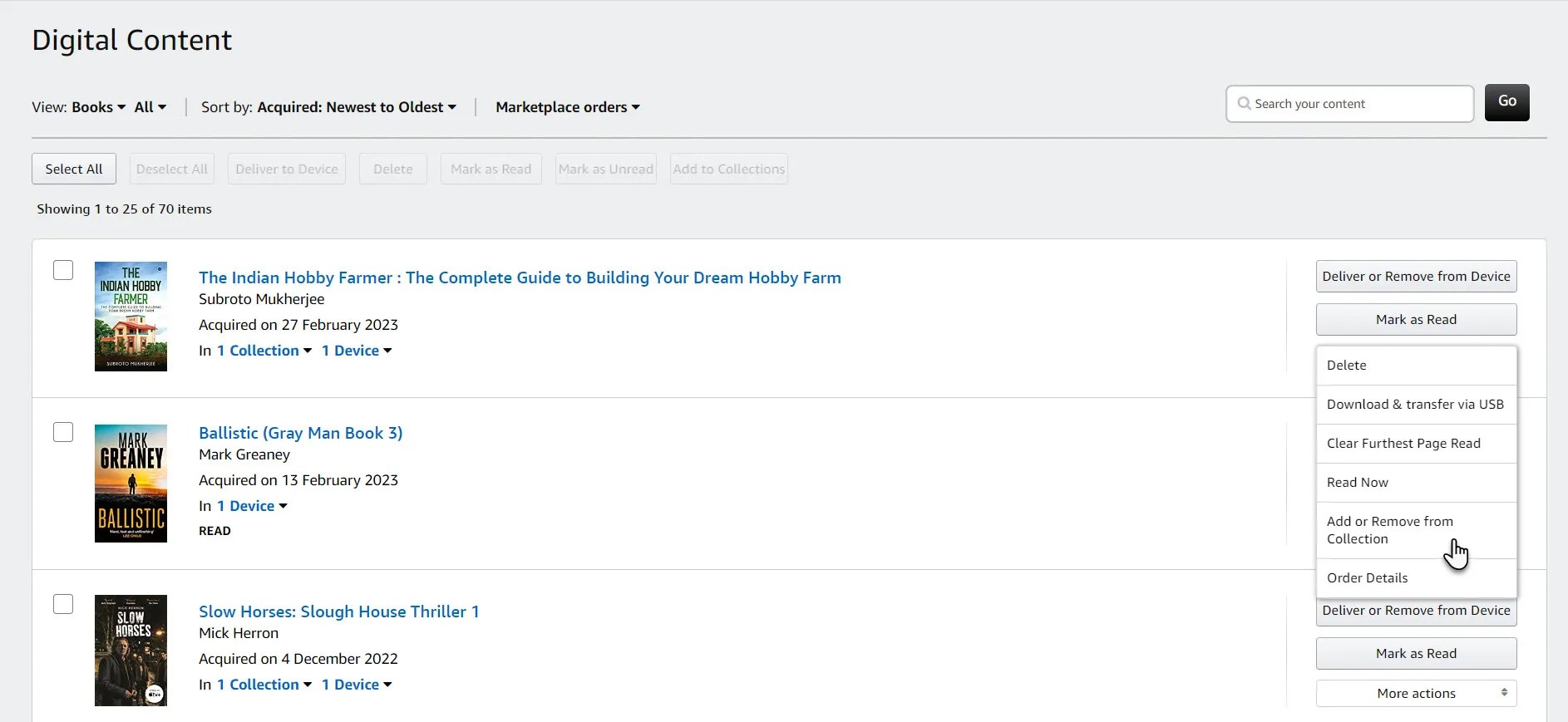 How to Use Collections on Your Kindle to Keep Your Books Organized