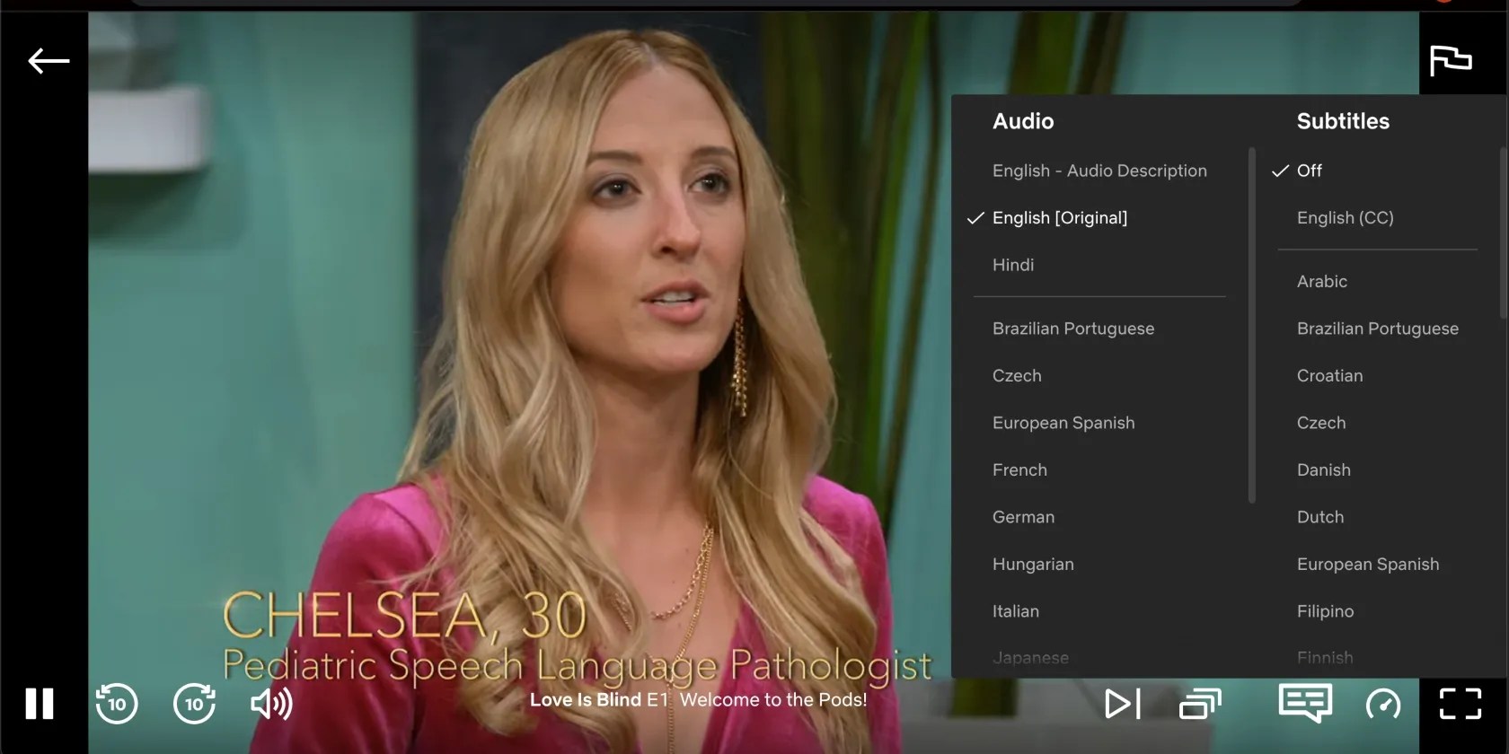 How to Turn Off Audio Descriptions on Netflix