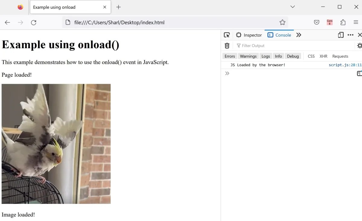 What Is HTML/JS Onload and How Does It Work?