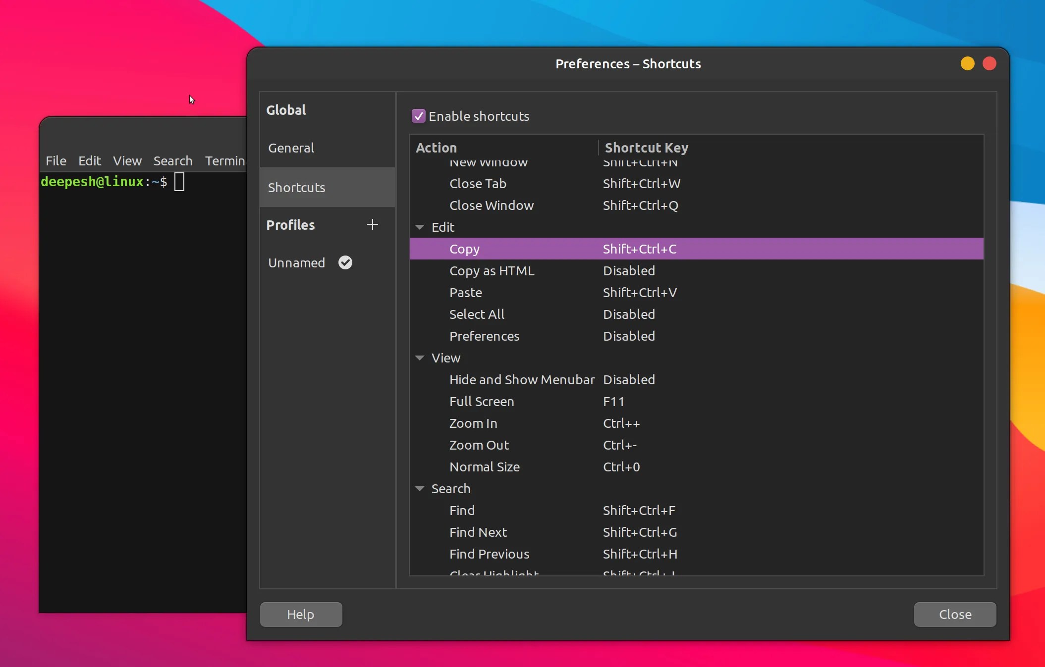 Comment copier et coller du texte dans le terminal Linux En cause