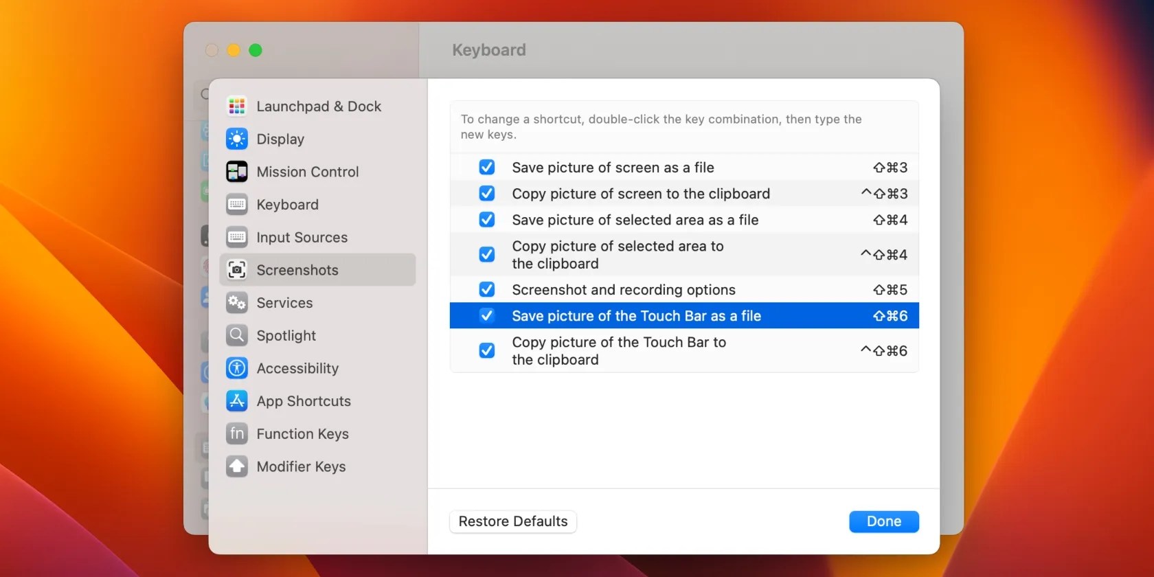 How to Take Screenshots of the MacBook Pro’s Touch Bar