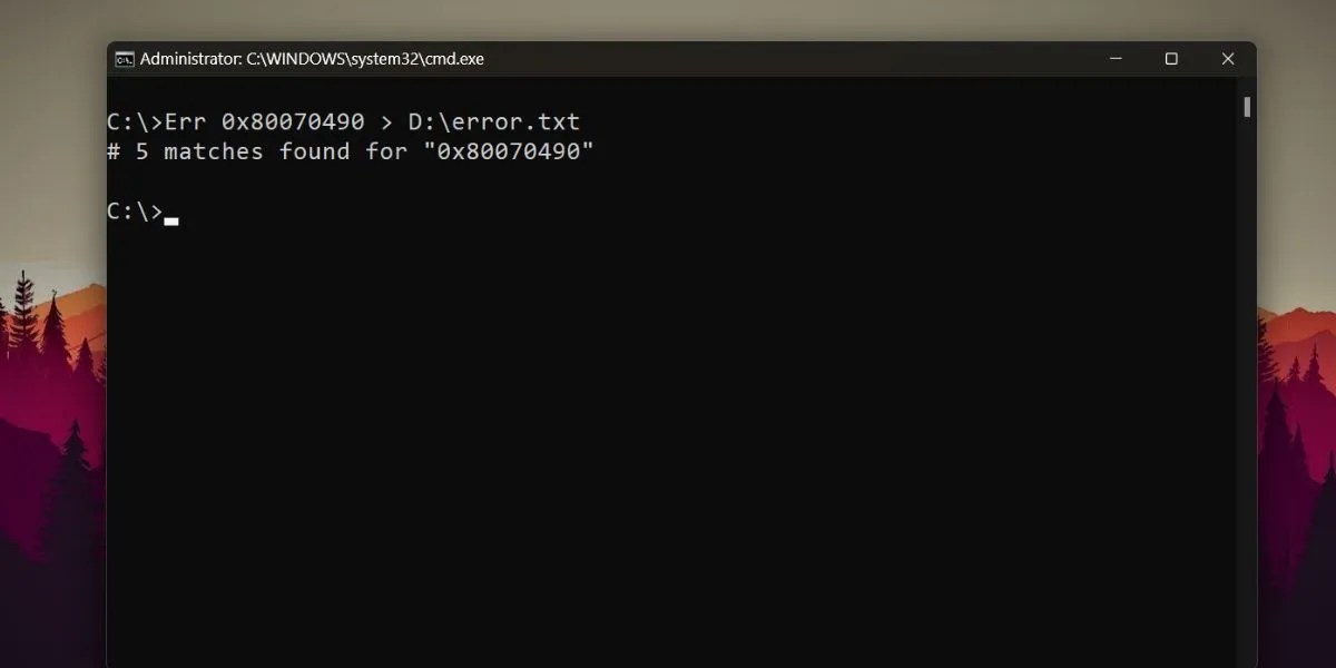 How to Use the Microsoft Error Lookup Tool on Windows 11