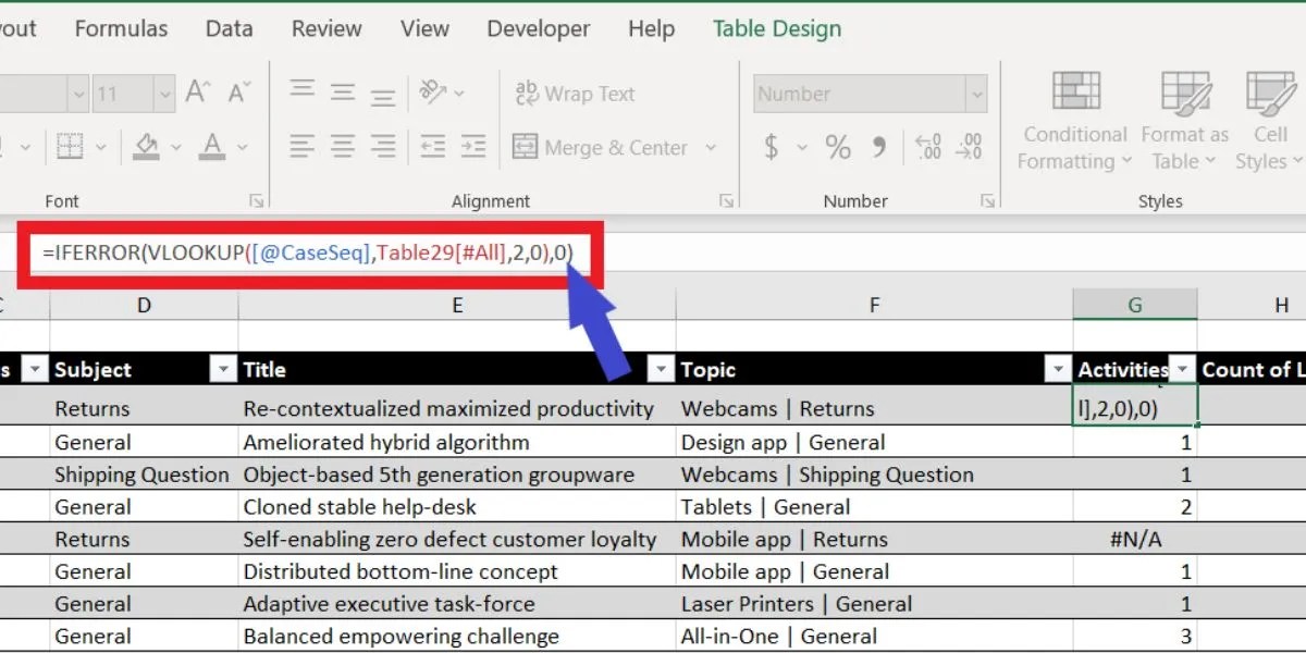 5 Common Excel VLOOKUP Errors and How to Avoid Them